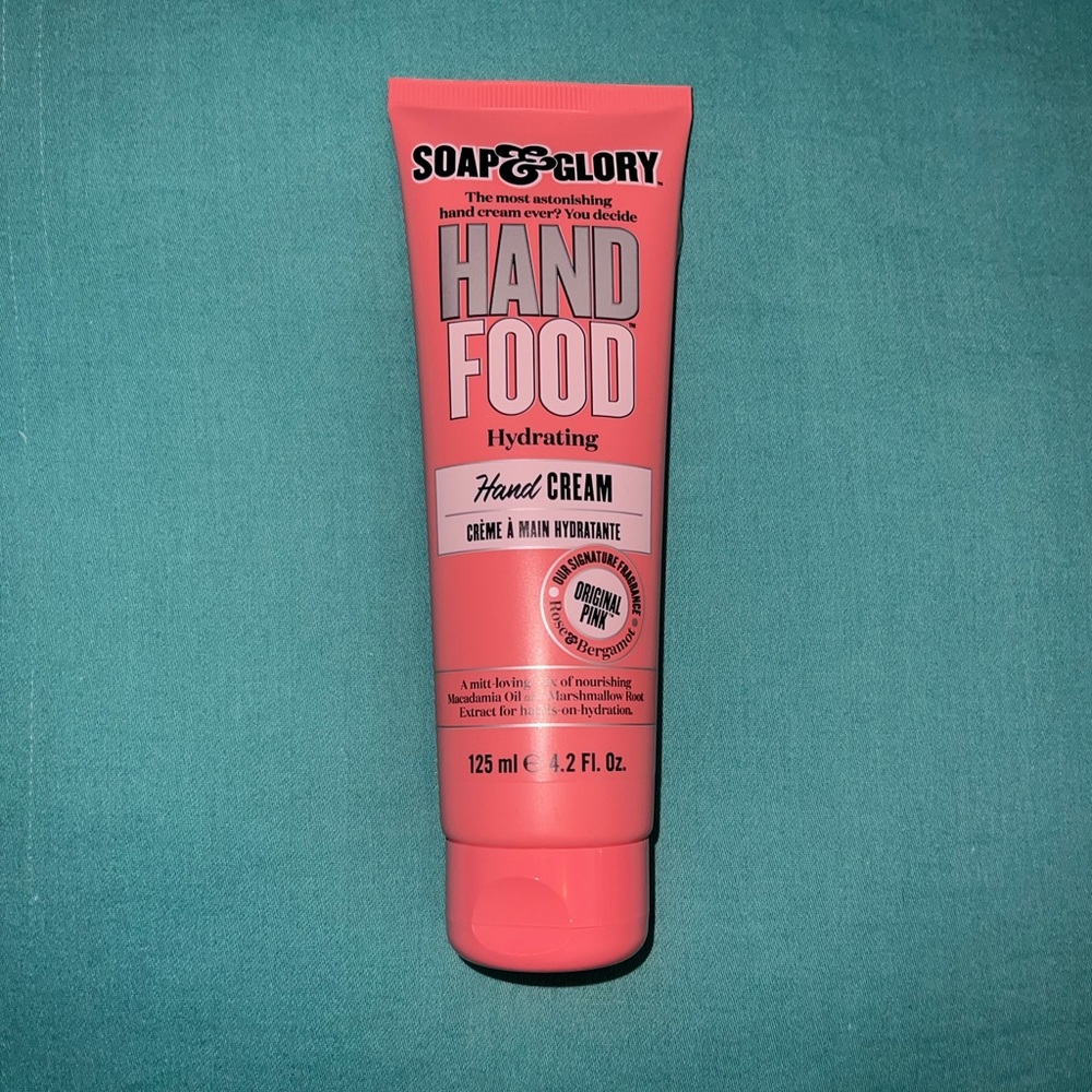 soap and glory hand food hand lotion